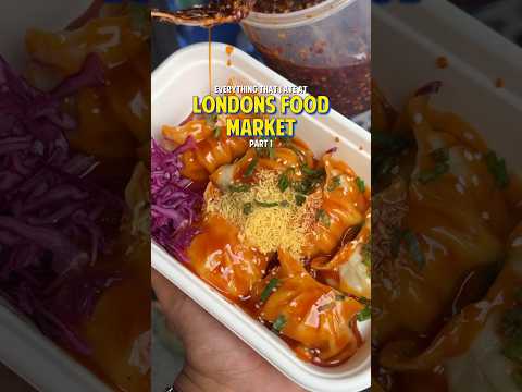 Everything I ate at London’s Food Markets - Episode 1 (Broadway Market in London Fields) #food