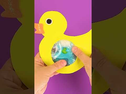 DIY Squishy Slime Duck 🛁💦