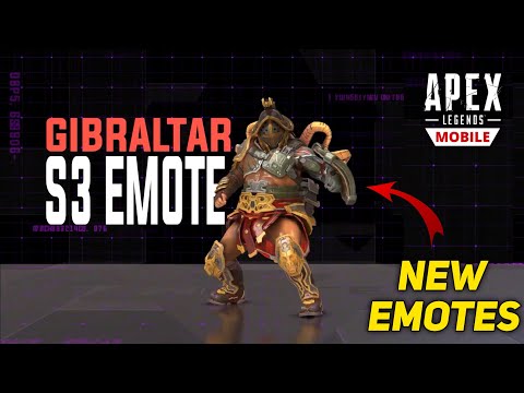 Apex Legends Mobile Upcoming New Emotes | Apex Mobile Season 3 New Emotes #Leaks #shorts #season3