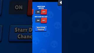 how to turn off/on free chat in brawl stars