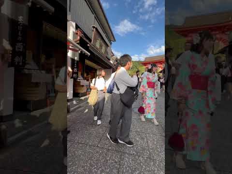 Walk to Kiyomizudera No5 (歩いて清水寺へ￼,その5）#kiyomiudera #kyotowalk #kyoto