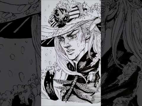 Jojo's Bizarre Adventure Gyro Zeppeli #youtubehighfive #anime #shorts