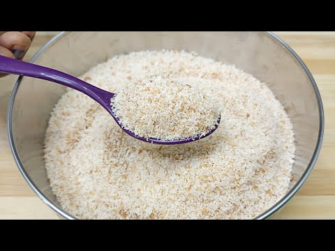 Homemade 🍞 Bread Crumbs in Tamil | How to Make Bread Crumbs at Home | Bread Crumbs Recipe in Tamil