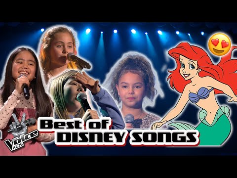 BEST OF DISNEY SONGS on The Voice Kids 🥰 | The Voice Kids 2024