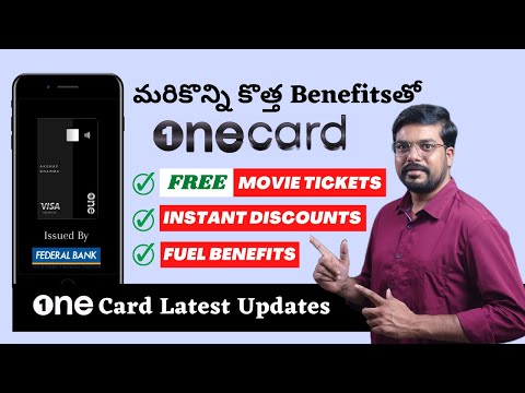 One Card Credit Card Latest Updates  | One Card Credit Card | Telugu | 2023