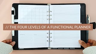 4 Levels of a Functional Planner Setup - A Beginners Guide (Pros Welcome 😉)