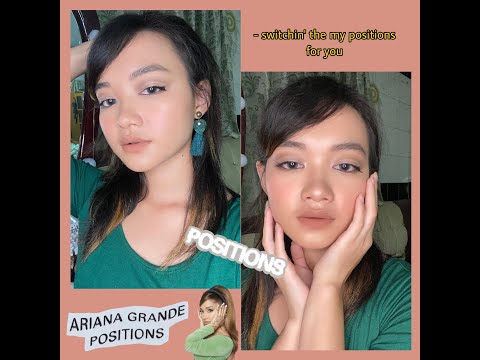 ✨Ariana Grande “Positions” video inspired makeup look✨