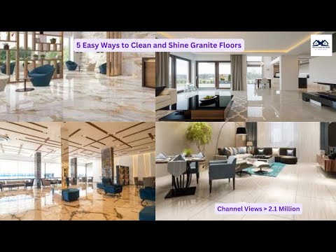 5 Easy Ways to Clean and Shine Granite Floors | How to Clean and Shine Granite Floor