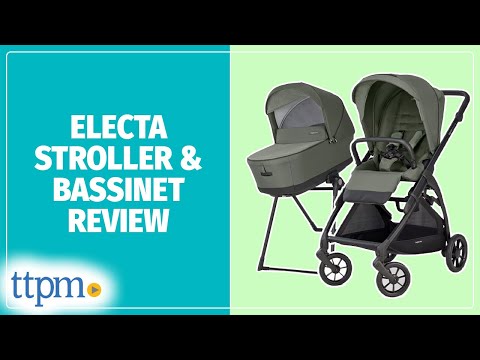 Electa Stroller and Electa Bassinet + Stand