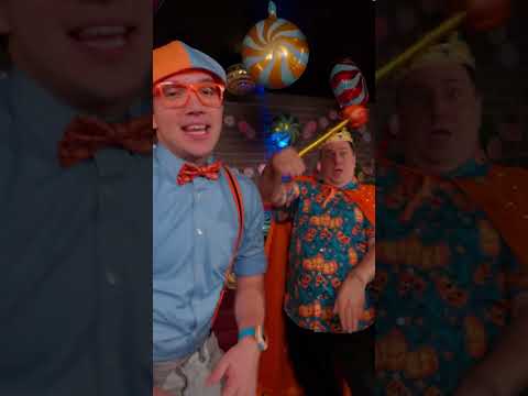 Meekah and Blippi's Halloween Boogie #shorts