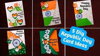 Republic day card making | DIY republic day greeting card | Independence Day Card |diy art and craft