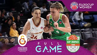 Galatasaray Cagdas Factoring v KP TANY Brno | Full Basketball Game | EuroCup Women 2024-25