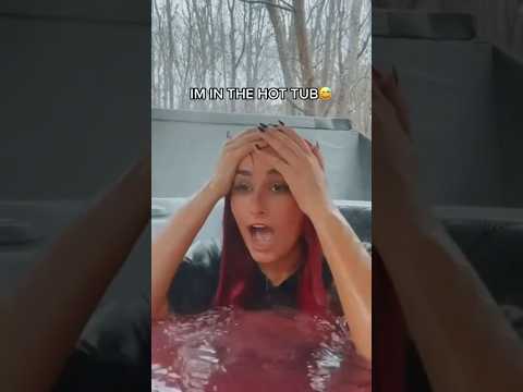 I got asked to sing on the spot in the hot tub…