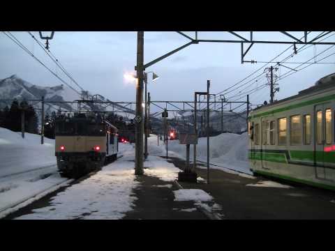 上越カッター　EF64 1032　単8760レ～単8761レ　20150217