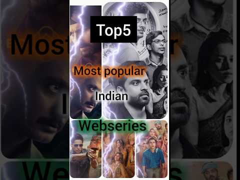 Most popular Indian webseries............#webseries #top5most #indian #like #popular #shorts