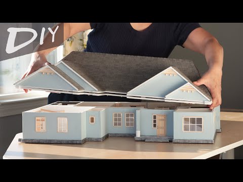 DIY Miniature House Model｜微縮房子模型