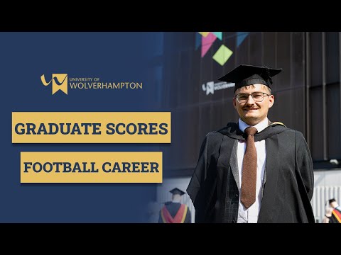 Graduate Scores Football Career | #WLVGrad