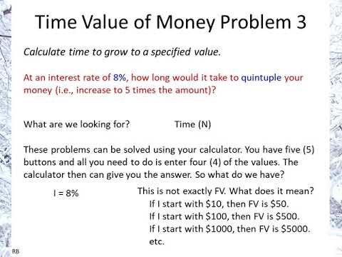 Time Value of Money Problem 3