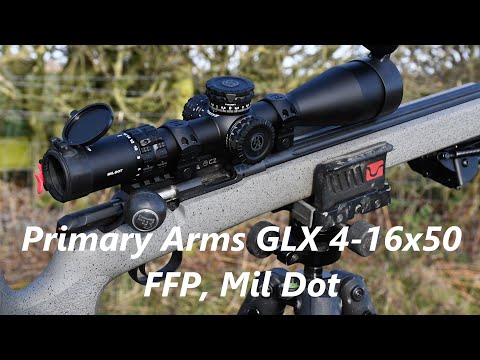 Primary Arms GLX 4-16x50 FFP, Mil Dot Riflescope, FULL REVIEW