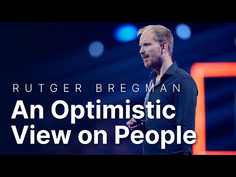 Rutger Bregman - The ROI of an Optimistic View on People - Nordic Business Forum 2022