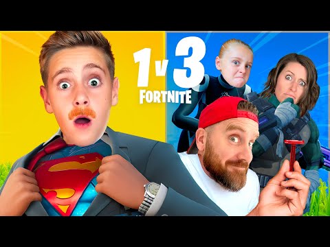 Our Son has a Mustache (If He Loses, He Shaves in Fortnite)