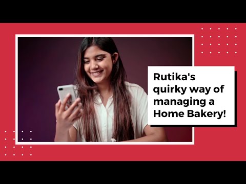 Rutika's quirky way of managing a Home Bakery | Rutika Patel, Euphoric Cakes (2021)