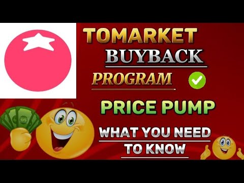 Tomarket Toma Token DEVELOPERS BUYBACK PROGRAM:TOMA TOKEN PRICE PUMP ON BITGET EXCHANGE