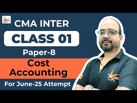 CMA Inter Cost Accounting PN 8 June 25 Demo Class 1 | MBA Jai Bhandari | #cma #cmainter