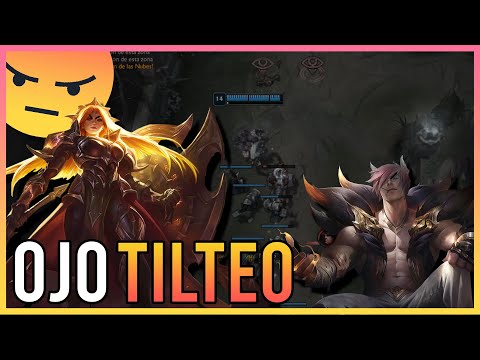 ¡ UNA PARTIDA MUY TILTEANTE ! | League of Legends