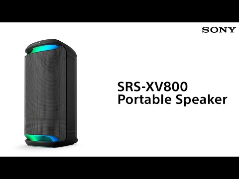 Sony | Introducing the SRS-XV800 | Sony Audio