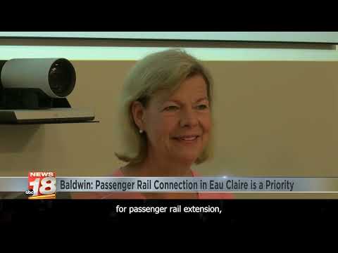 WQOW: Sen. Baldwin Pushes for New Passenger Rail Connections in Wisconsin