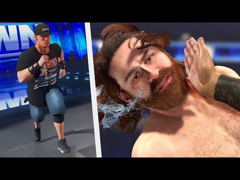 Sami Zayn Gets Saved by HUGE WWE Legend Return in WWE 2K23 Universe