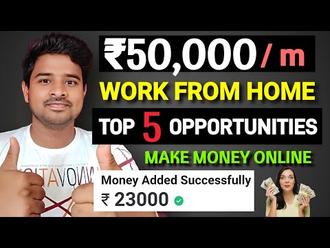 New Earning Website Today | Make Money Online 2022 | Earn ₹50,000 Per Month | Work From Home