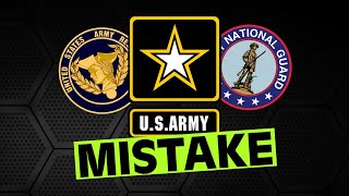 ARMY vs ARMY NATIONAL GUARD / ARMY RESERVE