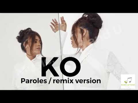 Amel Bent - KO (paroles /lyrics) remix version