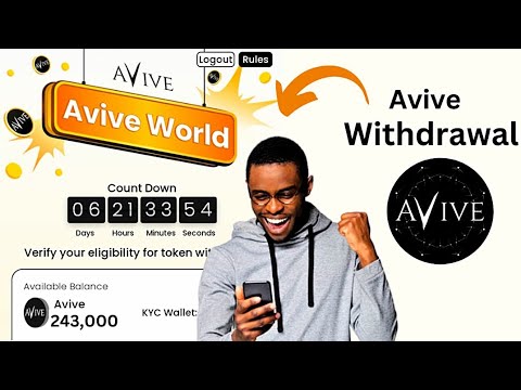 Avive Withdrawal  | How To Withdraw Avive To OKX Exchange | Avive World