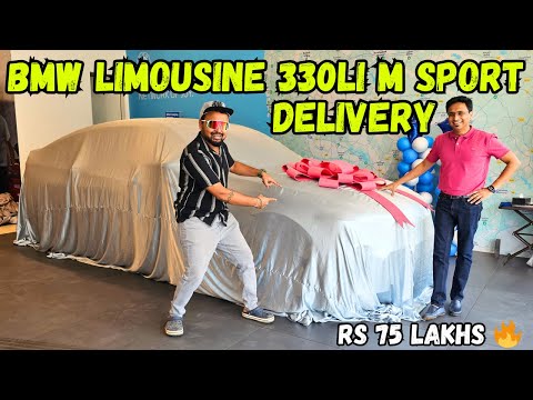 Taking Delivery Of Brand New BMW CAR WORTH 75 LAKHS | Meta Saab's BMW 330li M-Sport Luxury Car 🔥