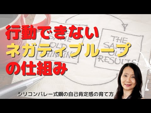 【なぜ行動できないのか、なぜ諦めてしまうのか〜行動できないネガティブループの仕組み〜】