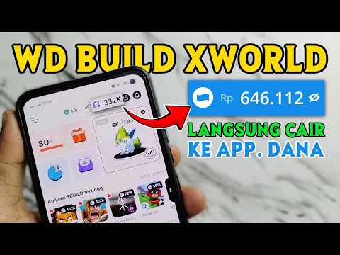 Cara Withdraw / Mencairkan BUILD XWorld ke Aplikasi Dana | BKD tutorials XWorld Withdrawal