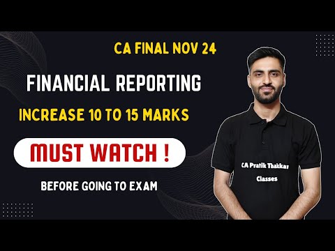 Increase 15 Marks in FR | CA Final Nov 24 Exam