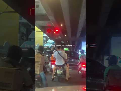 Dumb Way to Die in Thailand: Motorbike Madness