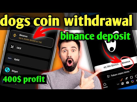 dogs coin listing binance 26 August l binance dogs coin deposit address l binance memo l