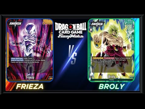 Yellow Frieza vs Green Broly : DBS Fusion World Gameplay