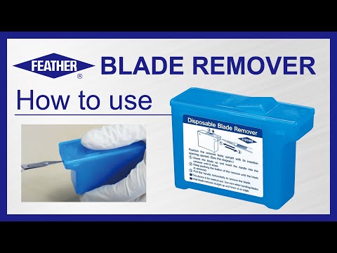 【How to use】FEATHER Blade Remover