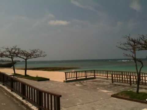 Okinawa Japan Tropical Beach  at the Ginowan Convention Center