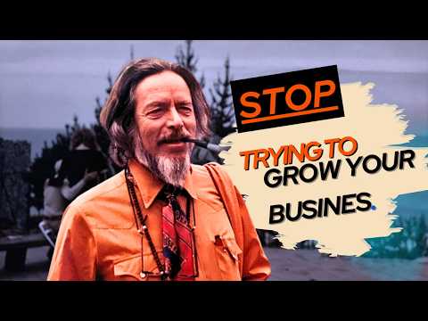 The Backwards Law by Alan Watts (For Entrepreneurs)