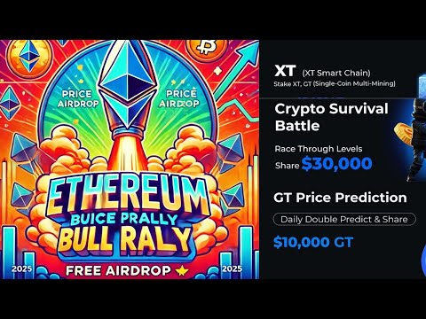 Crypto Whales Signal Massive Bull Rally? 🚀 Ethereum Price Prediction 2025! Free Airdrop For ALL 🔥🔥🔥