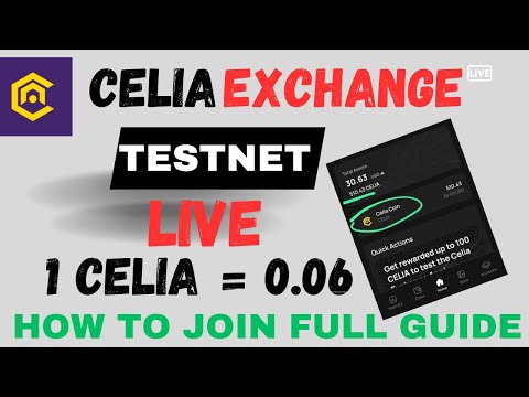 Celia Network Exchange Launch | Celia Coin Withdraw | Celia Network Testnet Exchange Live | ZubiTech