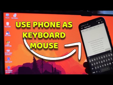 How To Use Smartphone As Wireless Keyboard and Mouse of Your Computers!