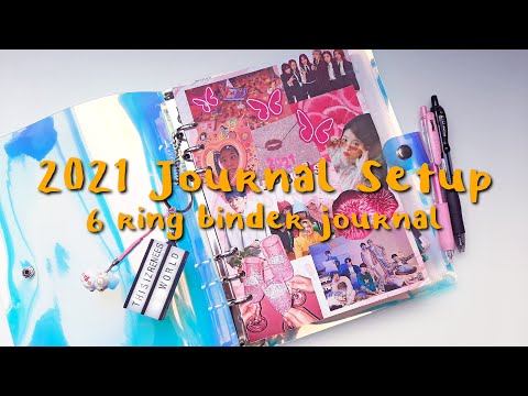 2021 journal setup (6 ring binder diary) | ThisizReneesworld